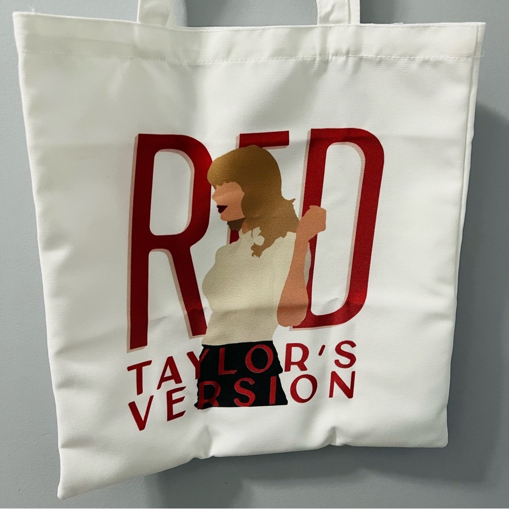 Taylor Swift Red (Taylor’s Version) Canvas Tote B… - image 3